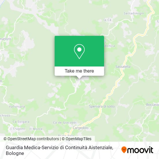 Guardia Medica-Servizio di Continuità Aistenziale map