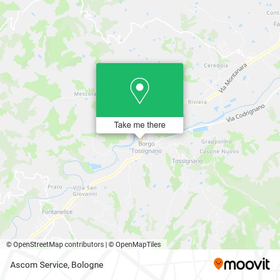 Ascom Service map