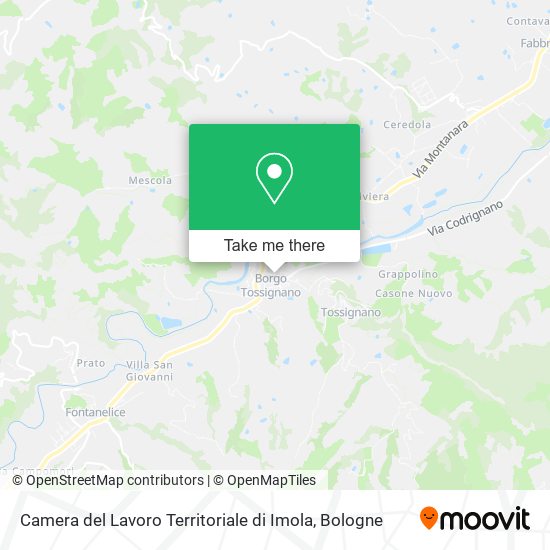 Camera del Lavoro Territoriale di Imola map