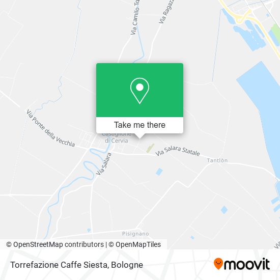 Torrefazione Caffe Siesta map