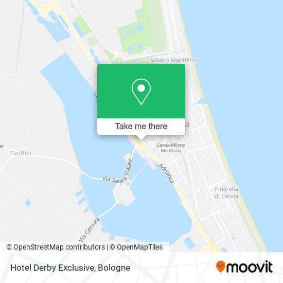 Hotel Derby Exclusive map