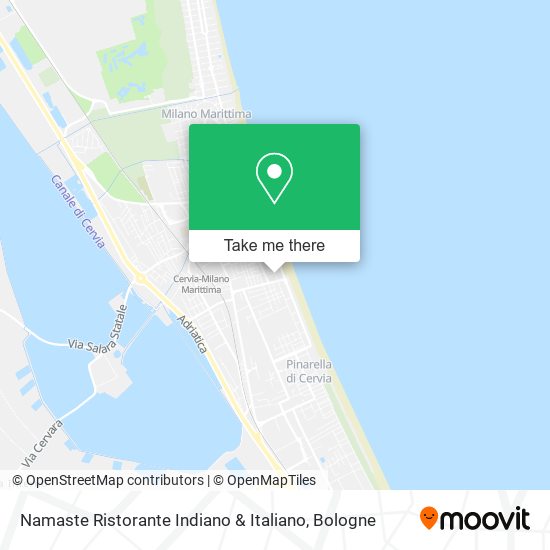Namaste Ristorante Indiano & Italiano map
