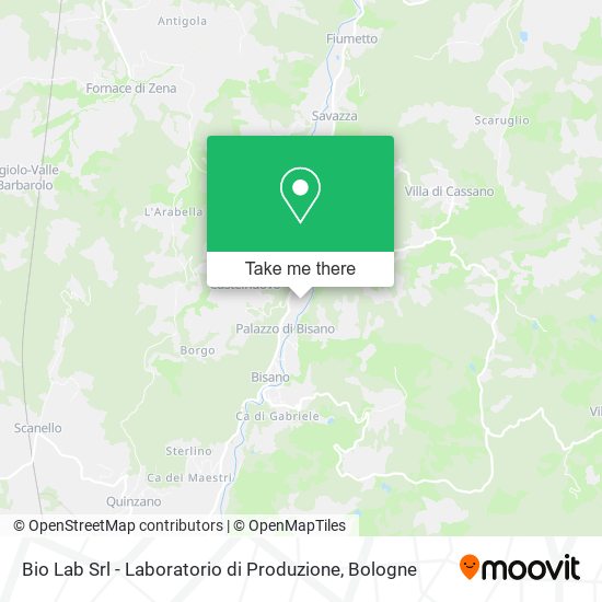 Bio Lab Srl - Laboratorio di Produzione map