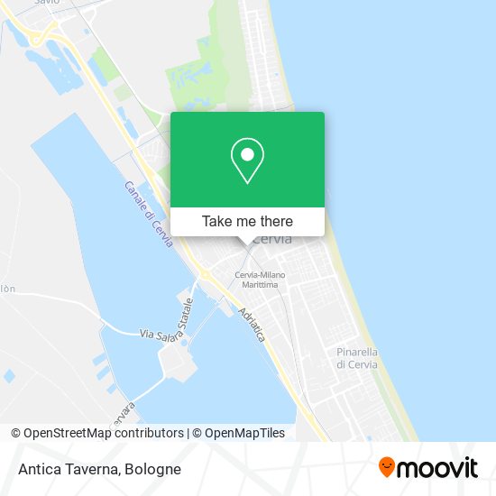 Antica Taverna map