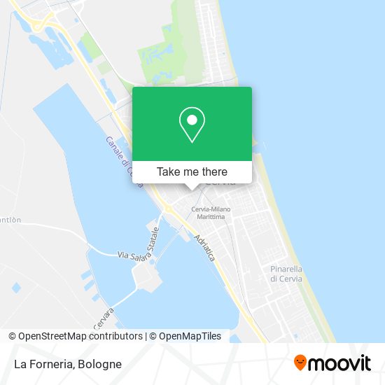 La Forneria map