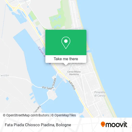 Fata Piada Piadina Kiosk map