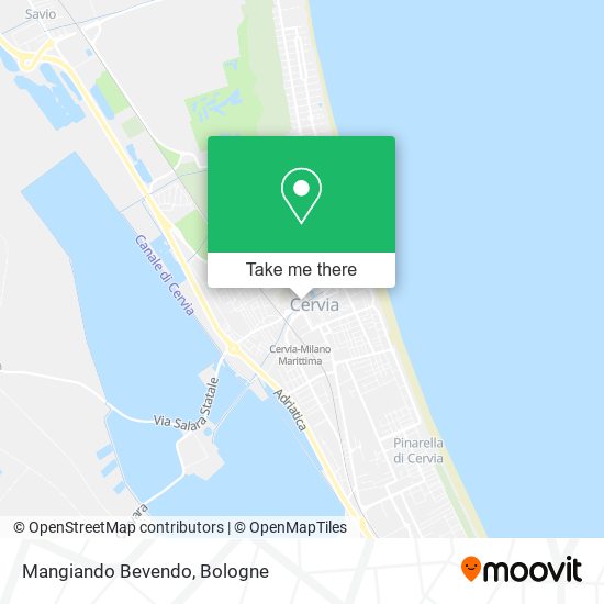 Mangiando Bevendo map