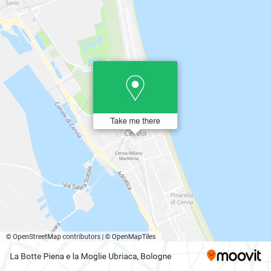 La Botte Piena e la Moglie Ubriaca map