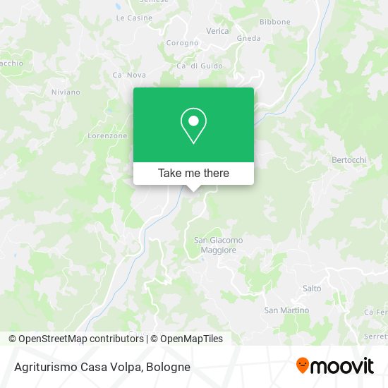 Agriturismo Casa Volpa map