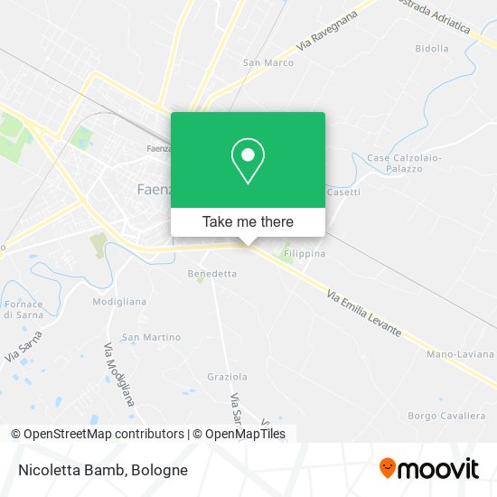 Nicoletta Bamb map