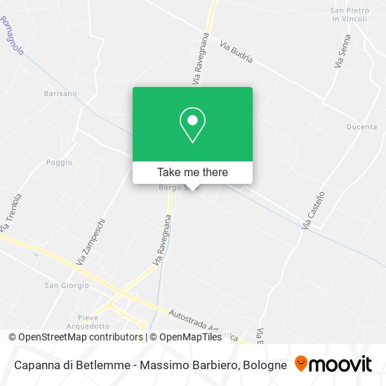 Capanna di Betlemme - Massimo Barbiero map