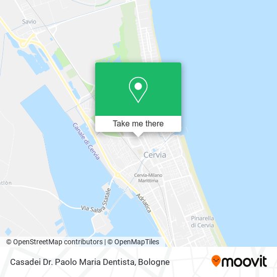 Casadei Dr. Paolo Maria Dentista map