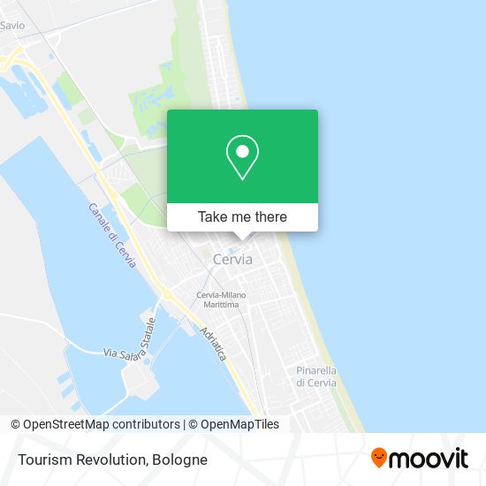 Tourism Revolution map