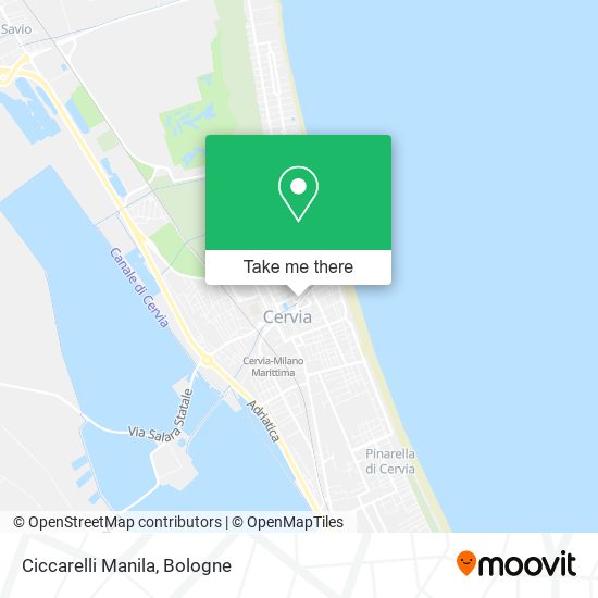 Ciccarelli Manila map