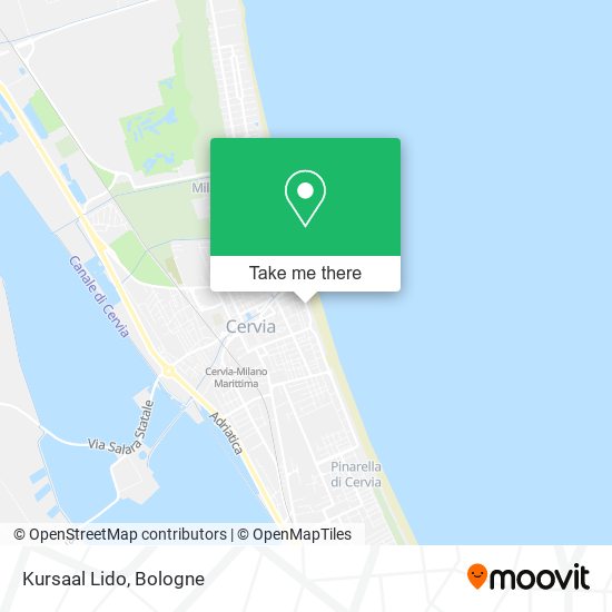 Kursaal Lido map