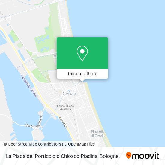 La Piada del Porticciolo Chiosco Piadina map