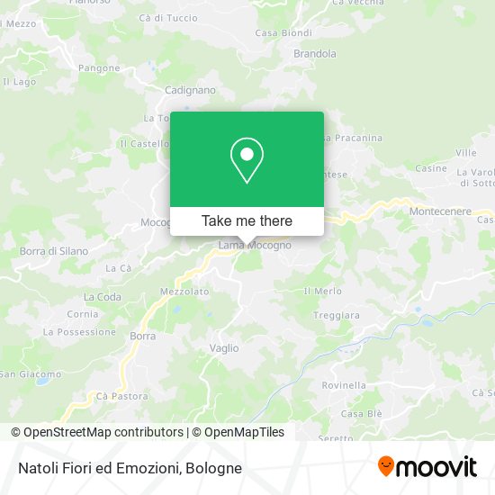 Natoli Fiori ed Emozioni map