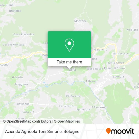 Azienda Agricola Toni Simone map