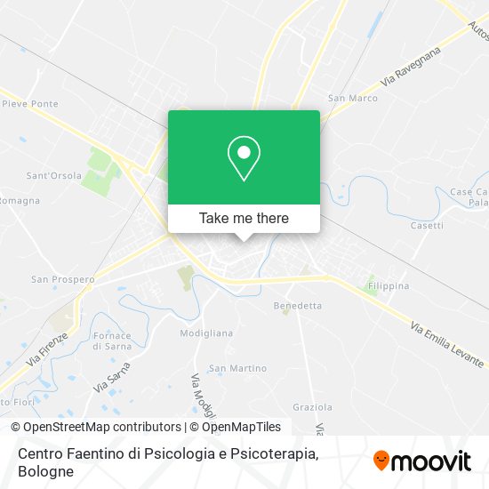 Centro Faentino di Psicologia e Psicoterapia map