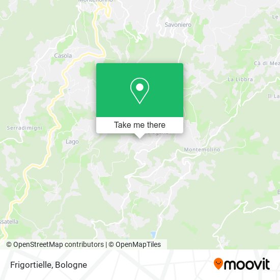 Frigortielle map