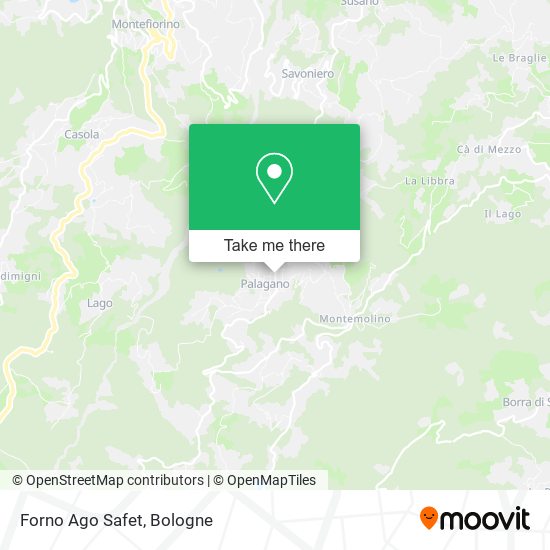 Forno Ago Safet map