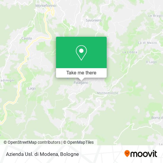 Azienda Usl. di Modena map