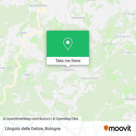 L'Angolo delle Delizie map