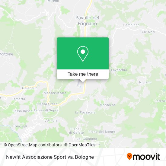 Newfit Associazione Sportiva map