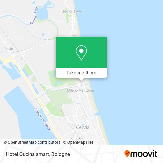Hotel Qucina smart map