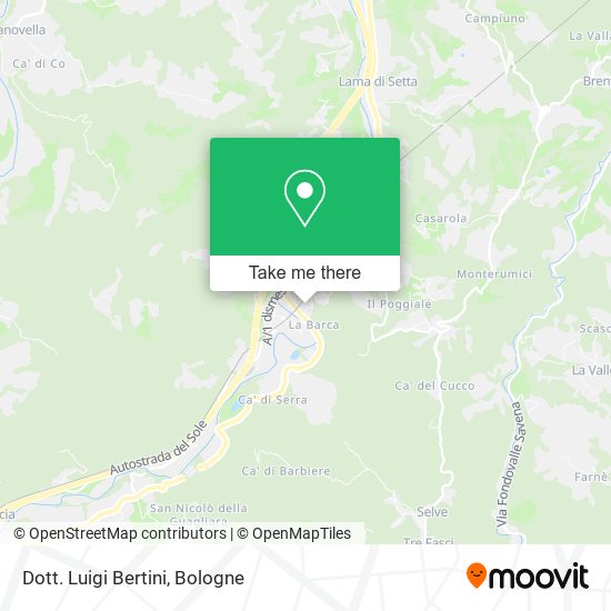 Dott. Luigi Bertini map