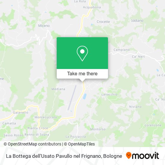 La Bottega dell'Usato Pavullo nel Frignano map