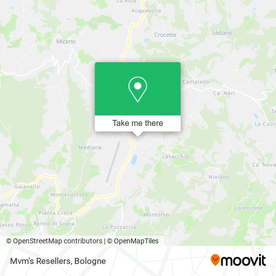 Mvm's Resellers map