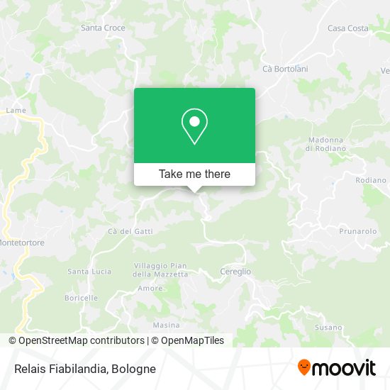 Relais Fiabilandia map