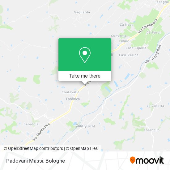 Padovani Massi map