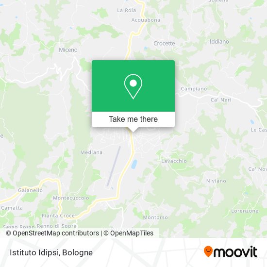 Istituto Idipsi map