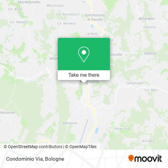 Condominio Via map