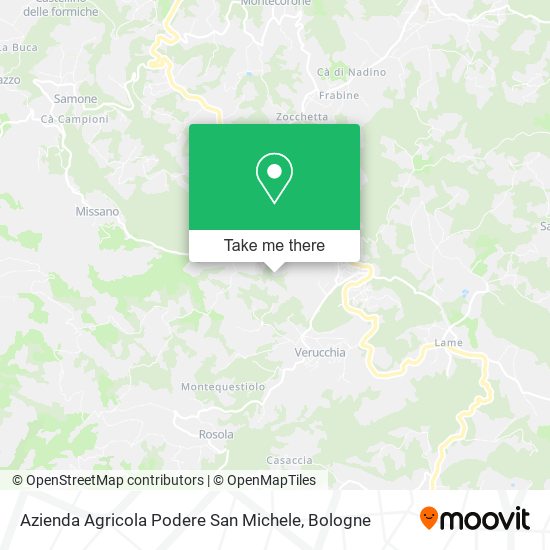Azienda Agricola Podere San Michele map