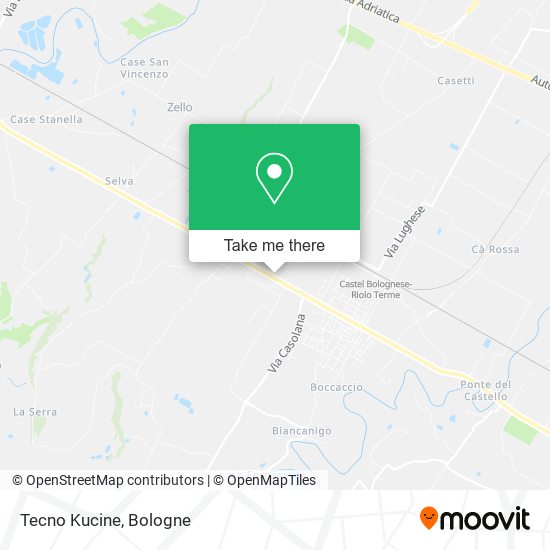 Tecno Kucine map