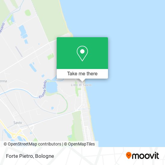 Forte Pietro map