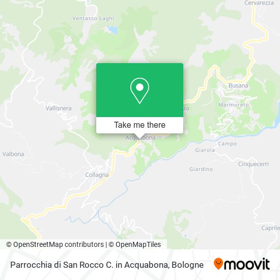 Parrocchia di San Rocco C. in Acquabona map
