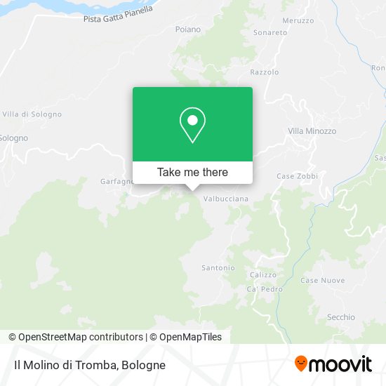 Il Molino di Tromba map