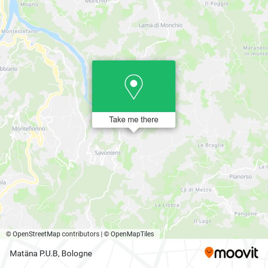 Matäna P.U.B map