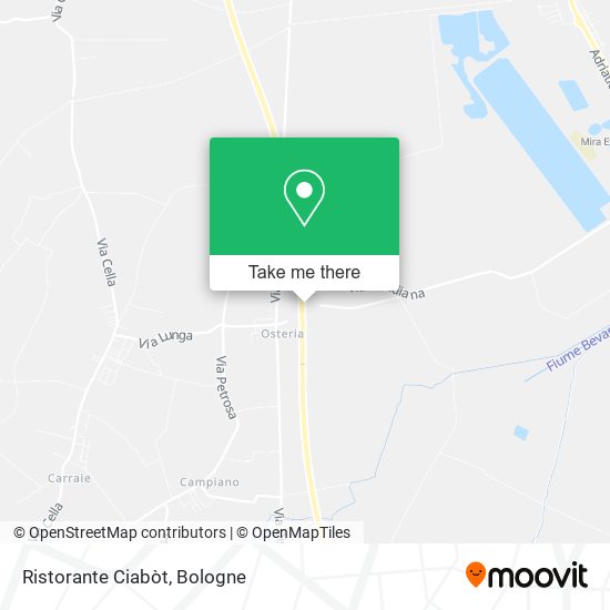 Ristorante Ciabòt map