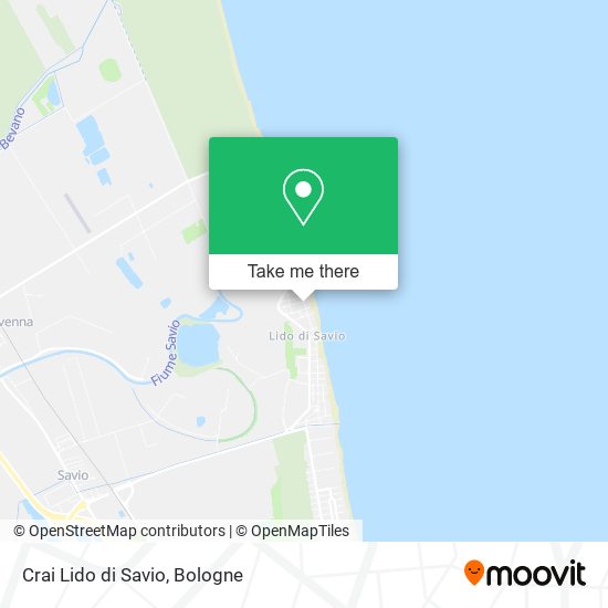 Crai Lido di Savio map