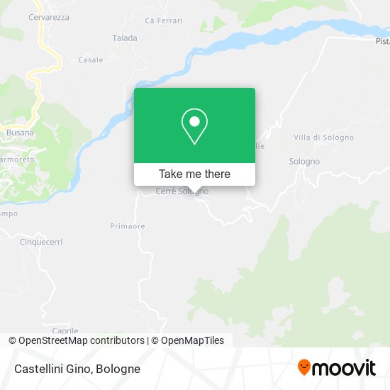 Castellini Gino map
