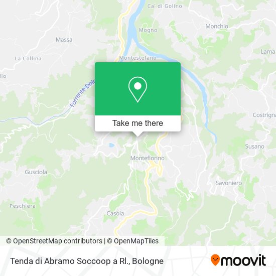 Tenda di Abramo Soccoop a Rl. map