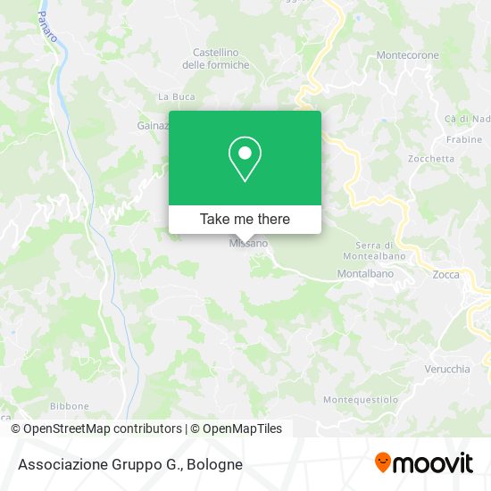 Associazione Gruppo G. map