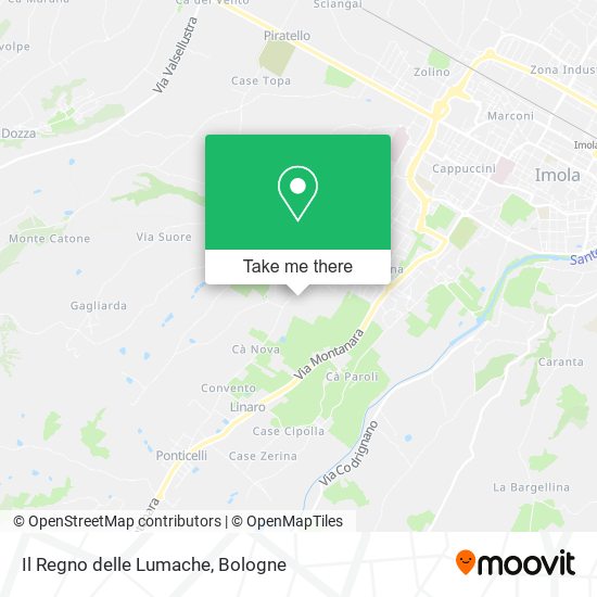 Il Regno delle Lumache map