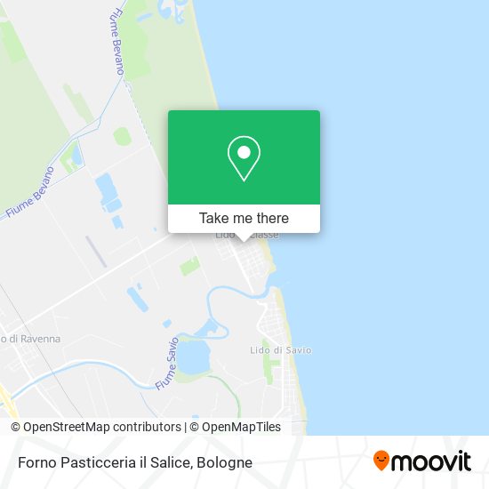 Forno Pasticceria il Salice map