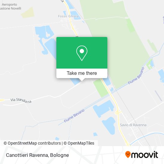 Canottieri Ravenna map